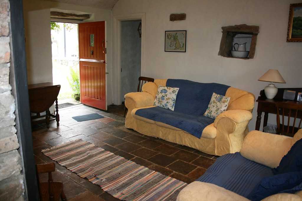 Living room inside Rose Cottage